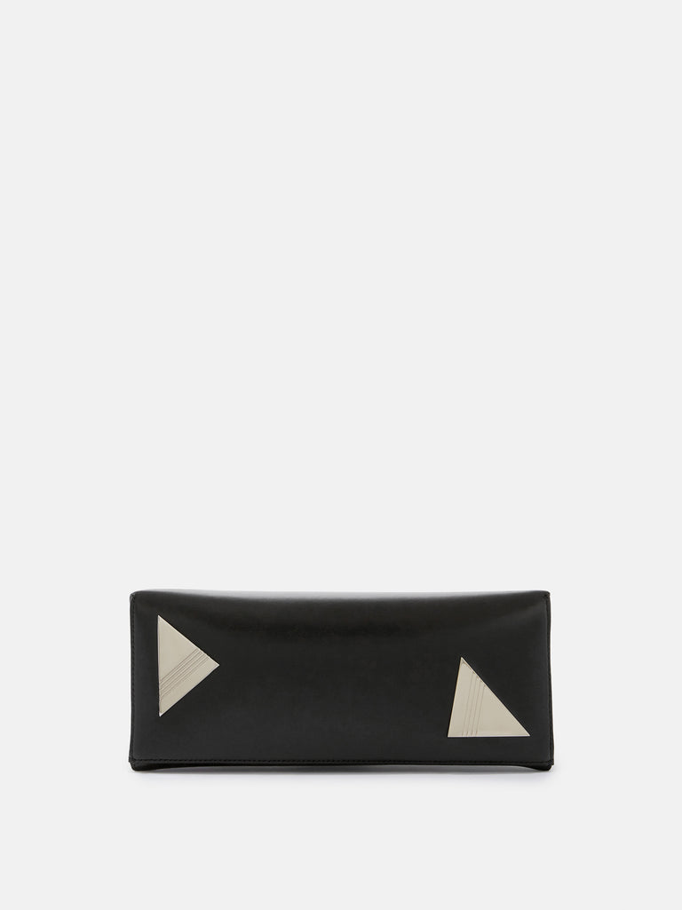 ''8.30 PM'' black oversized clutch