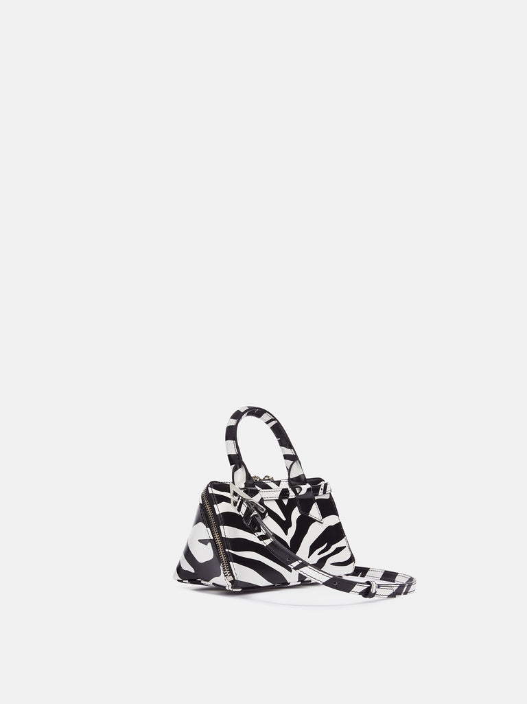 Mini bag ''Friday'' white e black