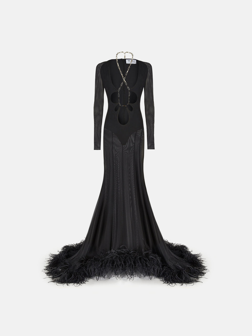 ''Karen'' black long dress