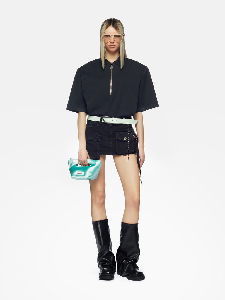 ''Fay'' black mini skirt