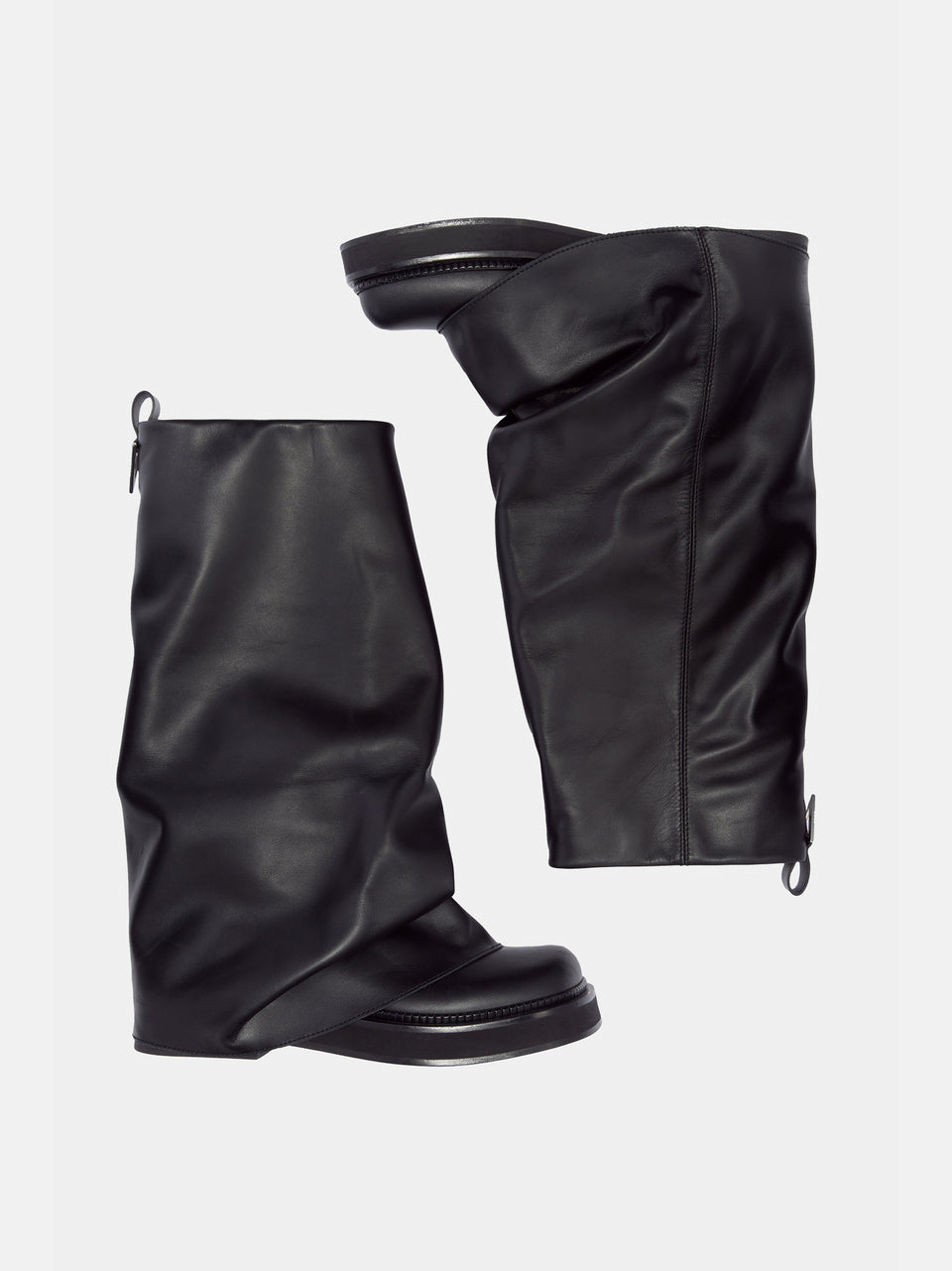 ''Robin'' black combat boot