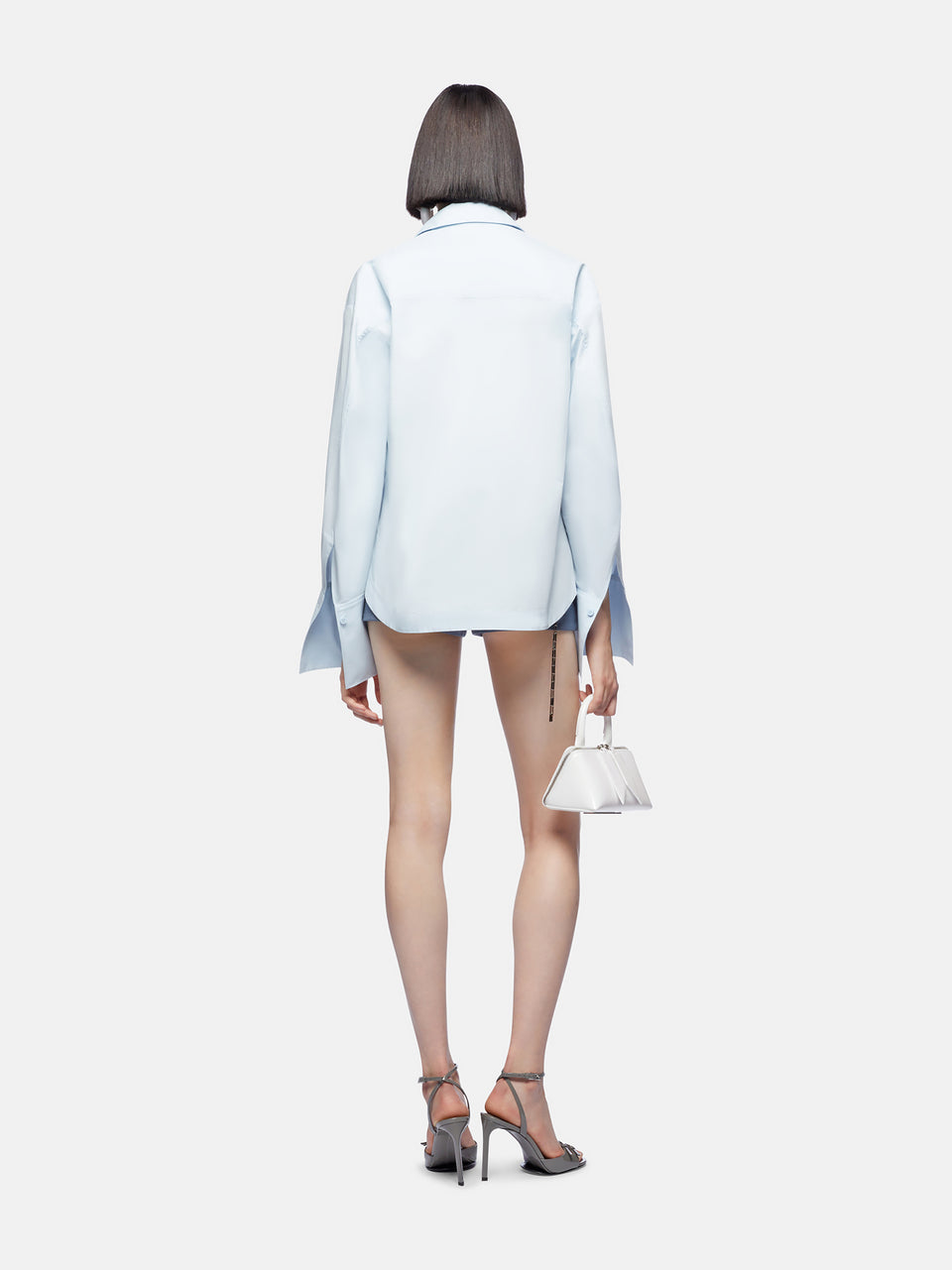 ''Eliza'' baby blue shirt
