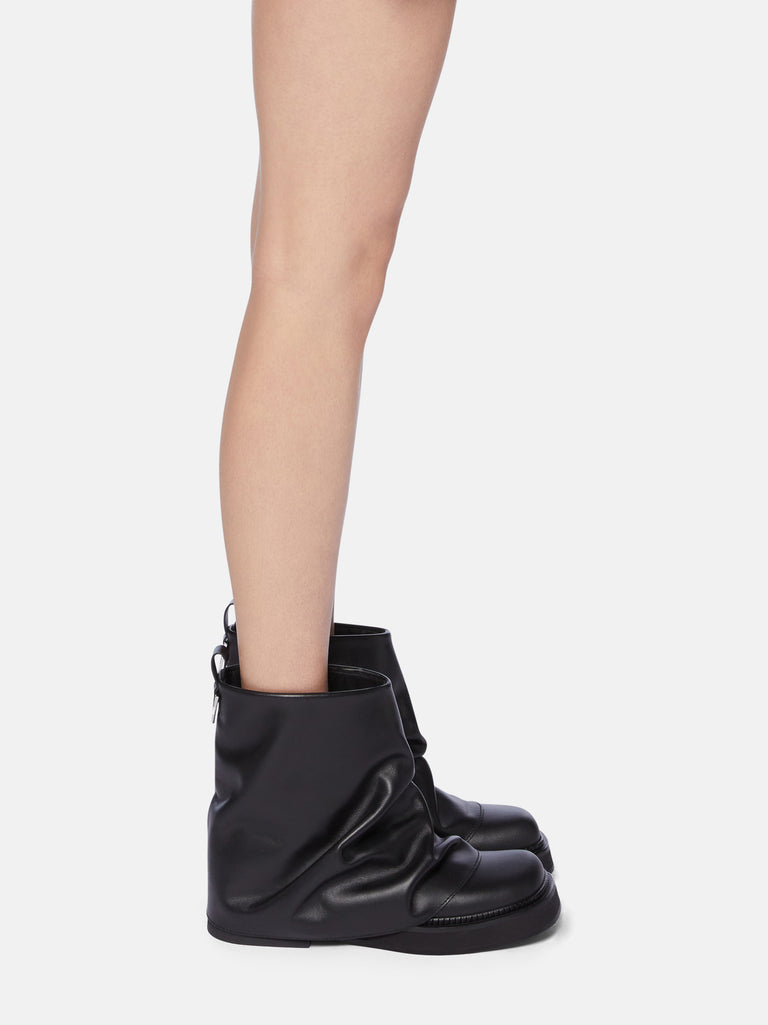 ''Mini Robin'' black combat boot