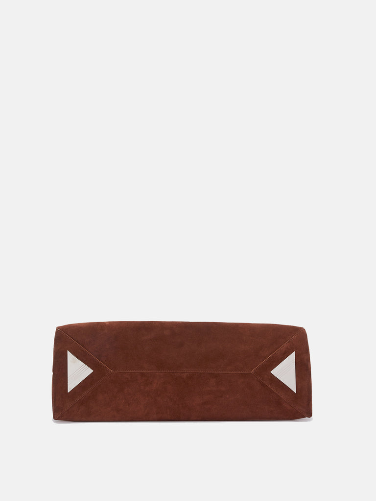 ''La Passeggiata Medium'' light chocolate top handle