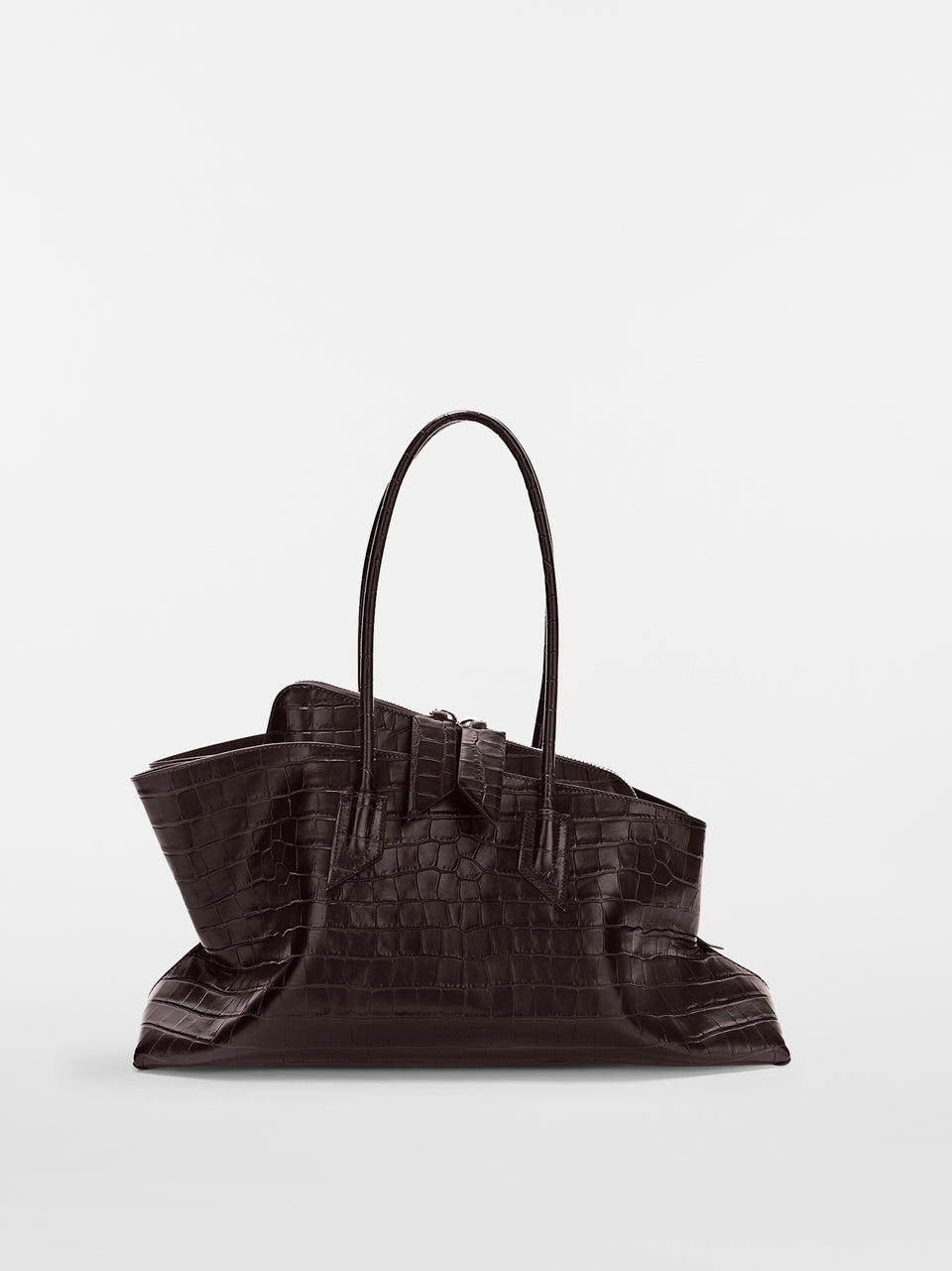 Top handle ''La Passeggiata Medium'' coffee