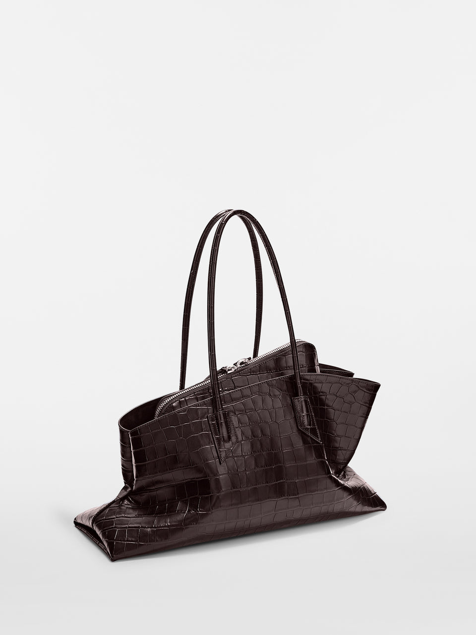 Top handle ''La Passeggiata Medium'' coffee