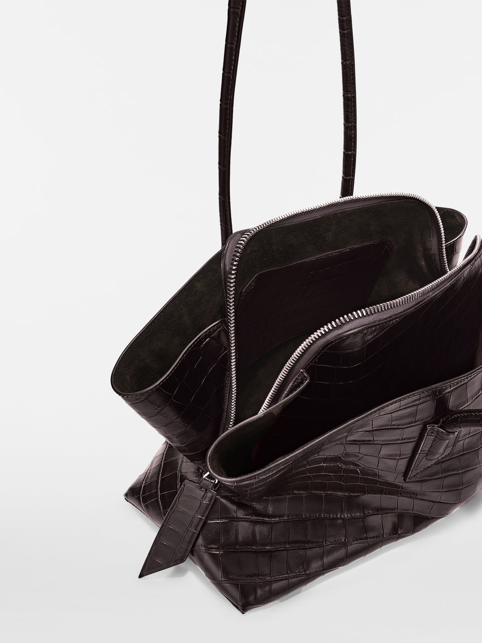 Top handle ''La Passeggiata Medium'' coffee