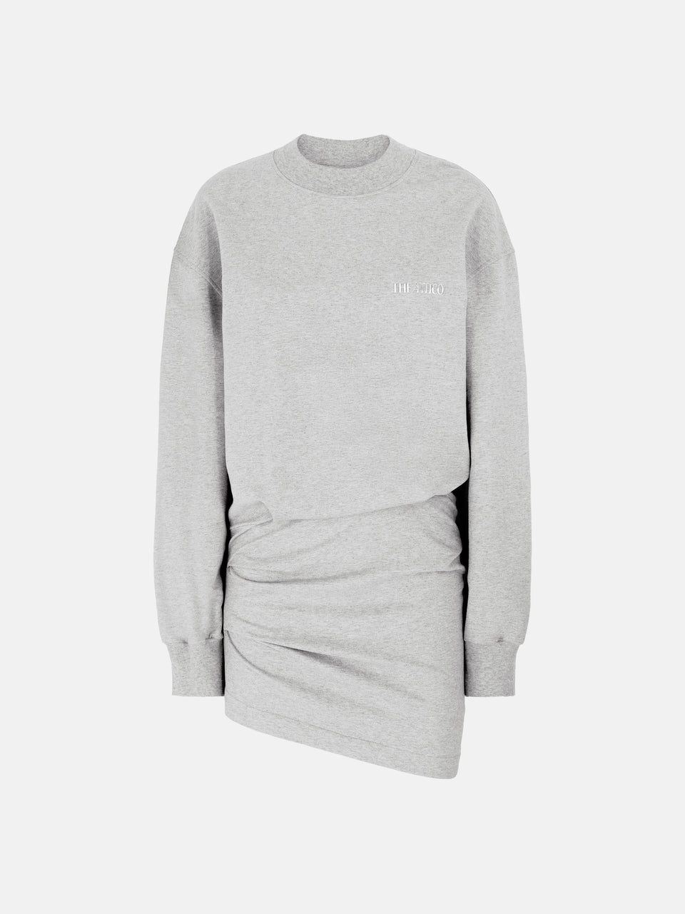 Mini abito melange grey