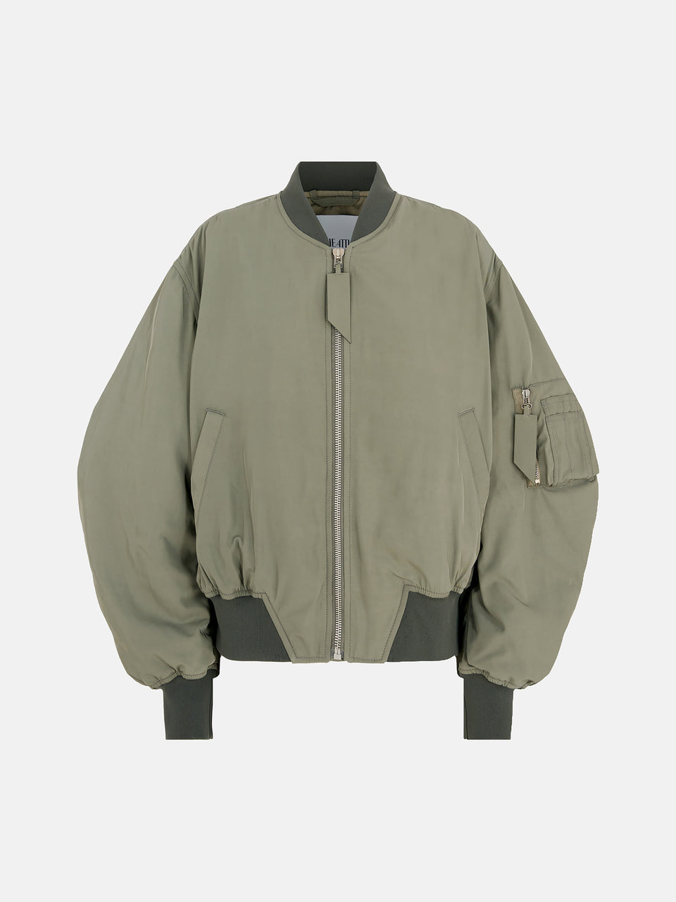''Anja'' military green bomber