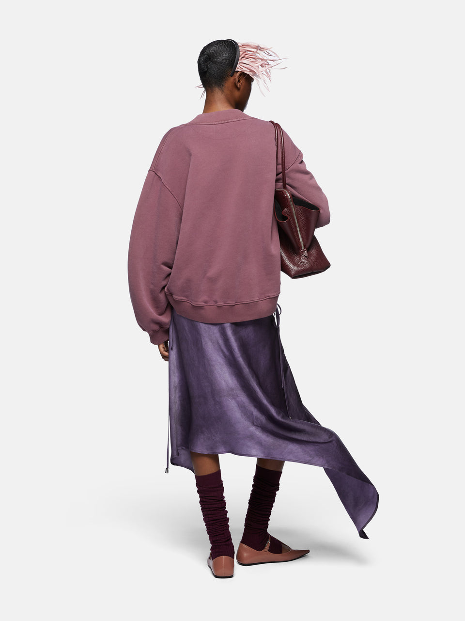 Mauve fade sweatshirt