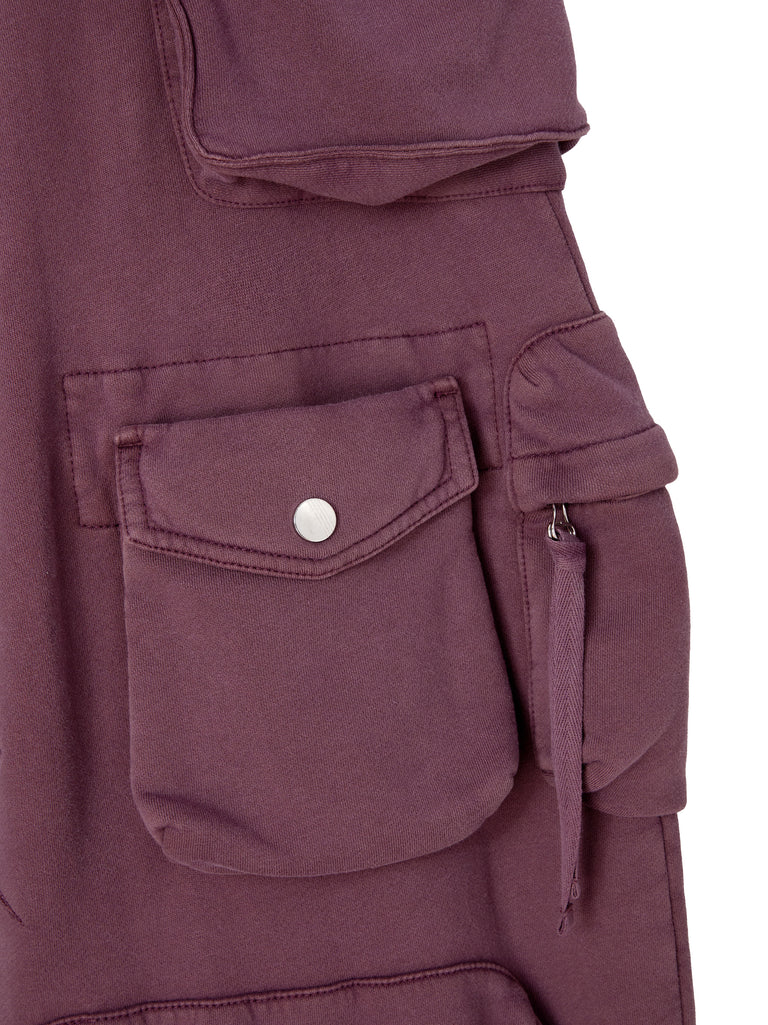 Pantaloni lunghi ''Fern'' mauve fade