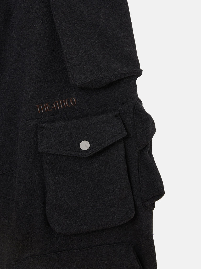 ''Fern'' black fade long pants