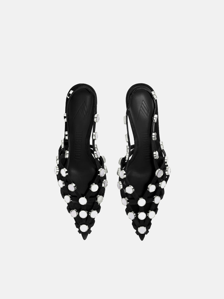 Slingback ''Grid'' black