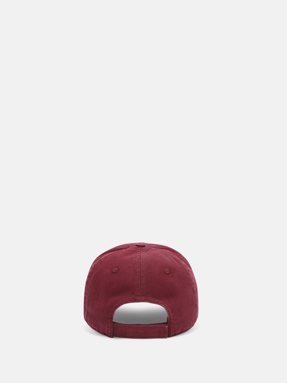 Burgundy cap