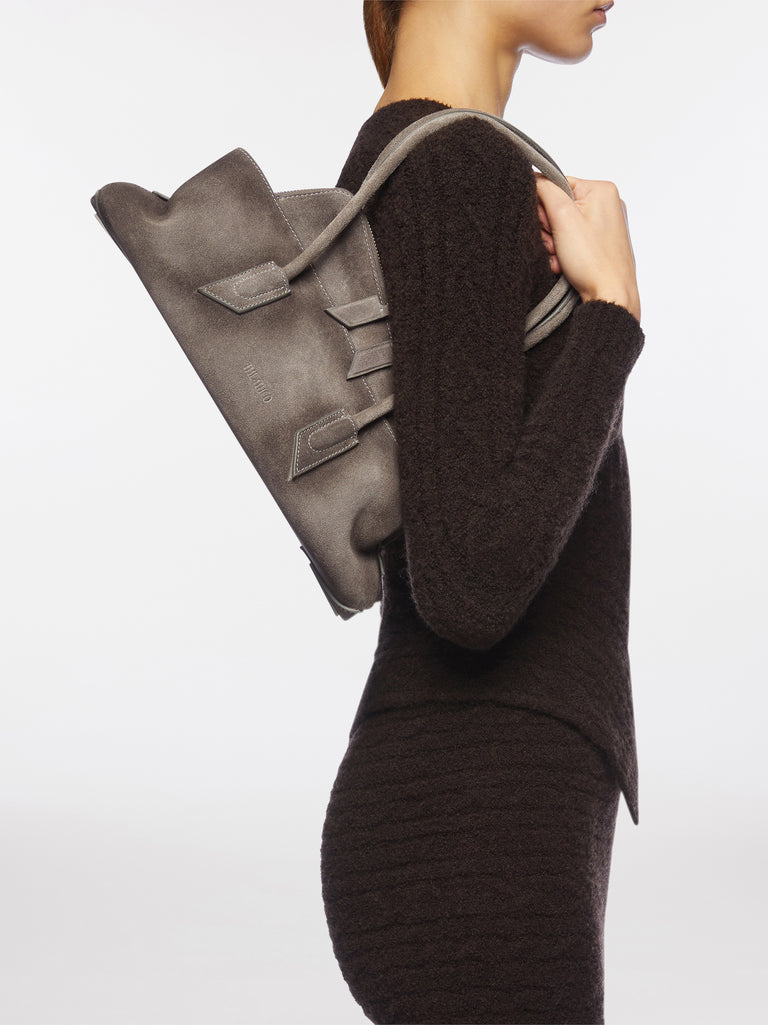 Top handle ''La Passeggiata Small'' grey