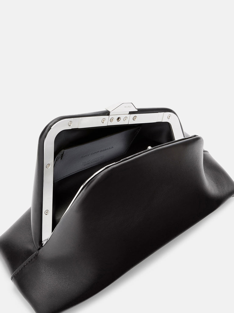 ''Day Off  Small'' black clutch