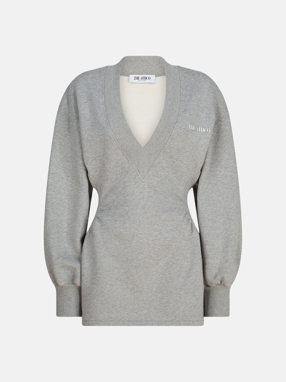 Mini abito melange grey