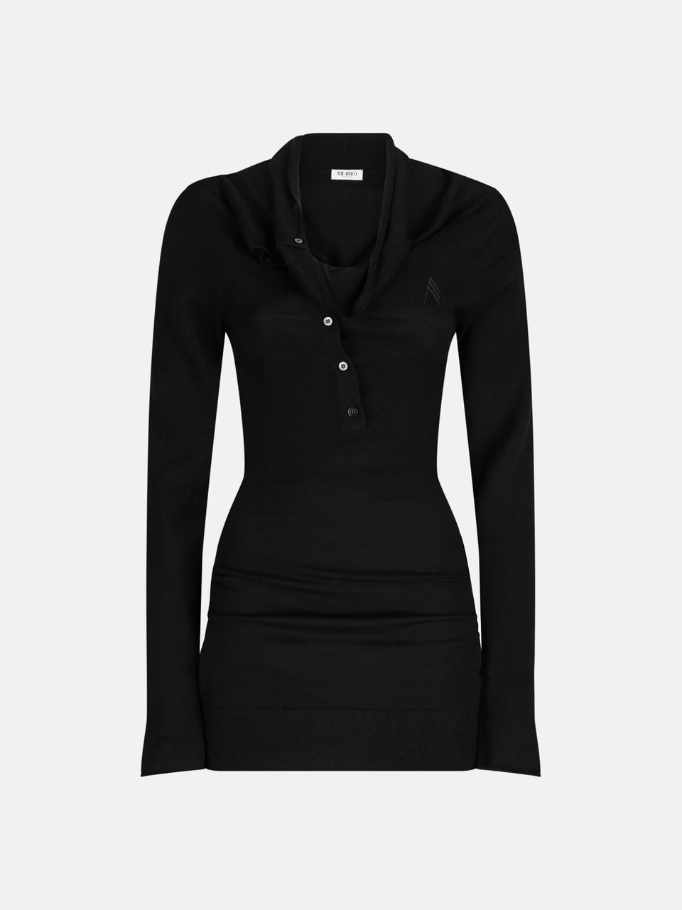 Black mini dress