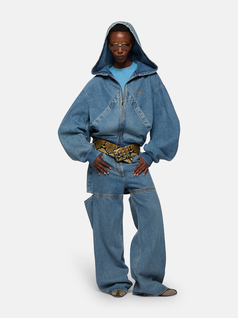 Sky blue bomber