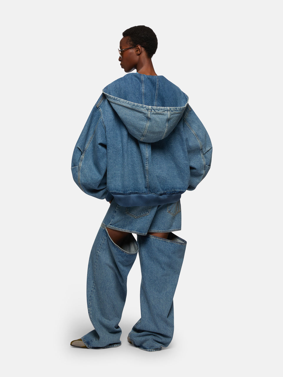 Sky blue bomber