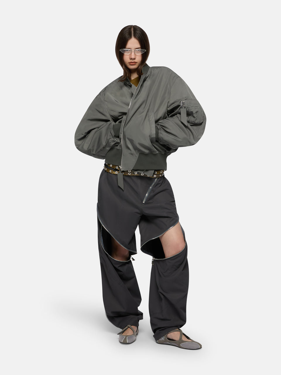 Bomber ''Anja'' grey