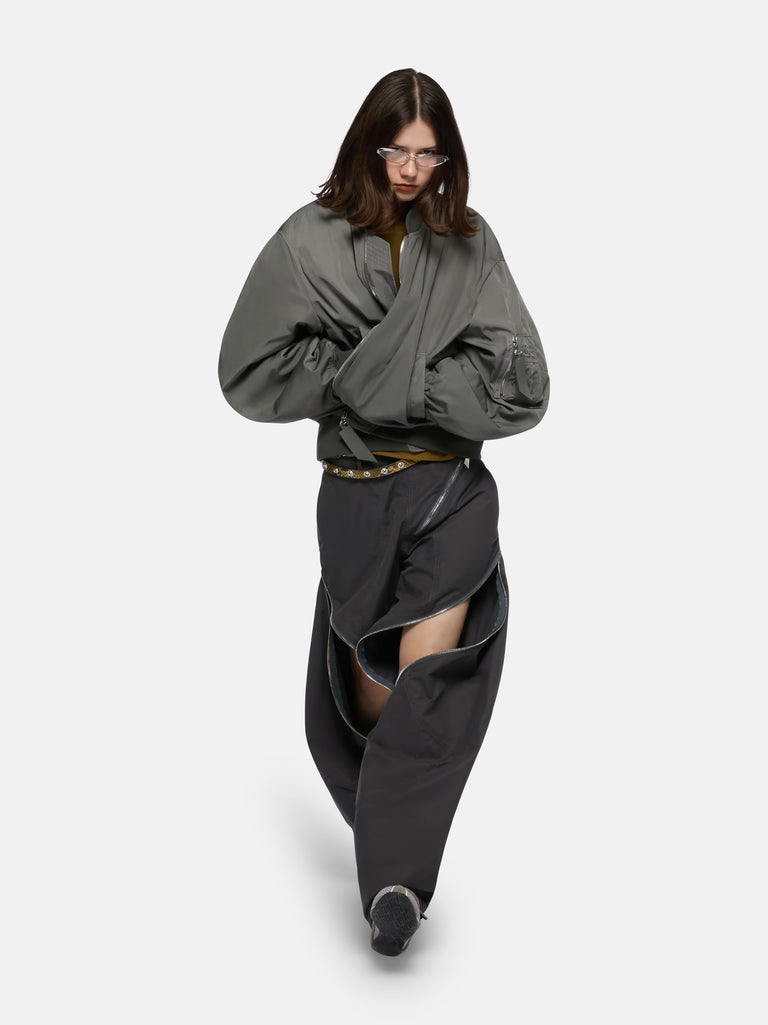 ''Anja'' grey bomber