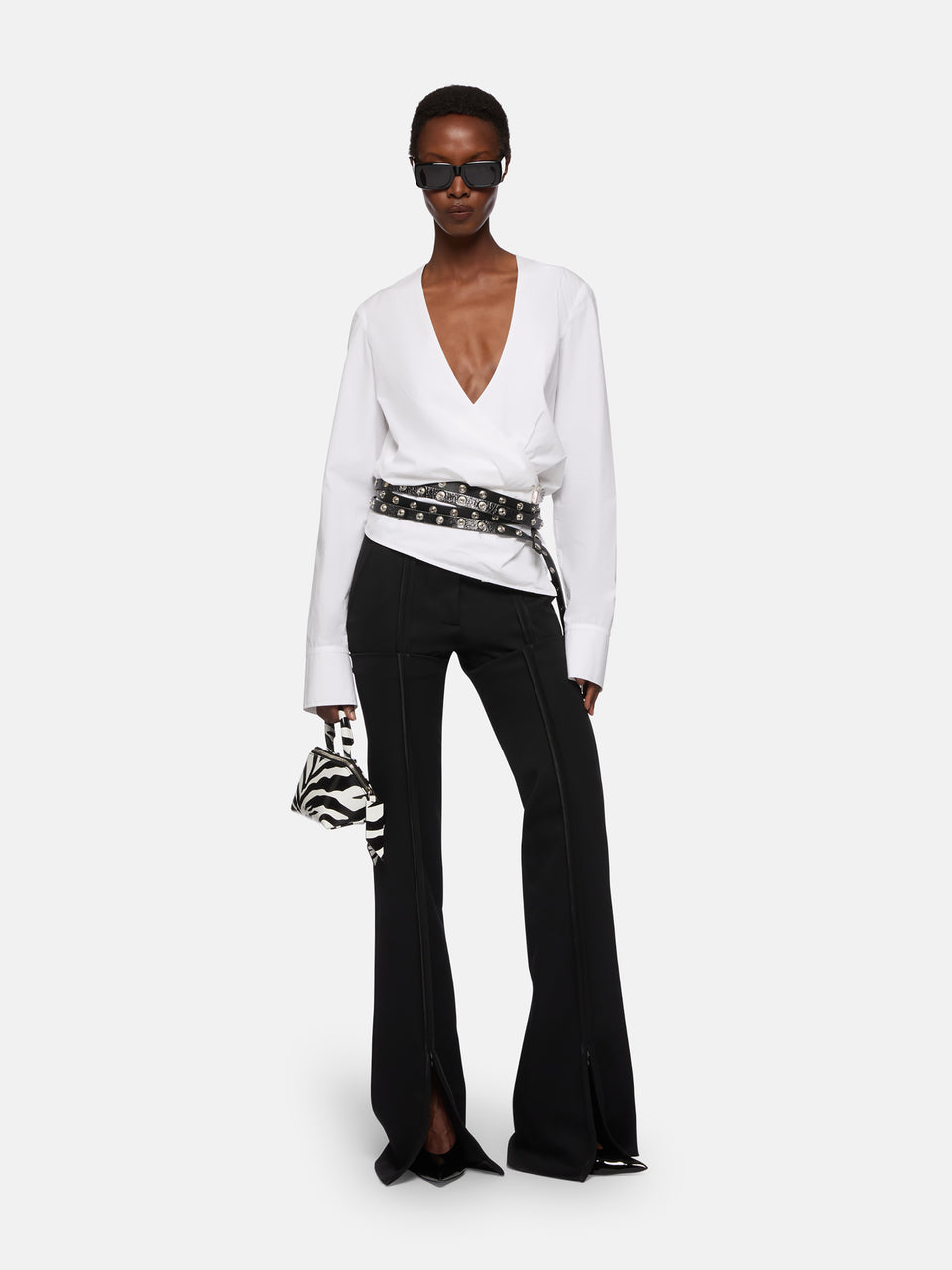 Blusa white