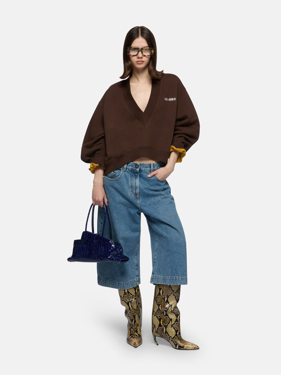 Felpa dark brown