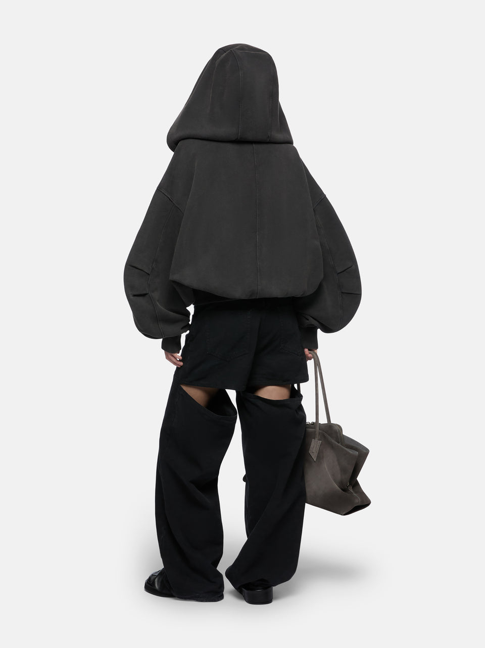 Felpa faded black