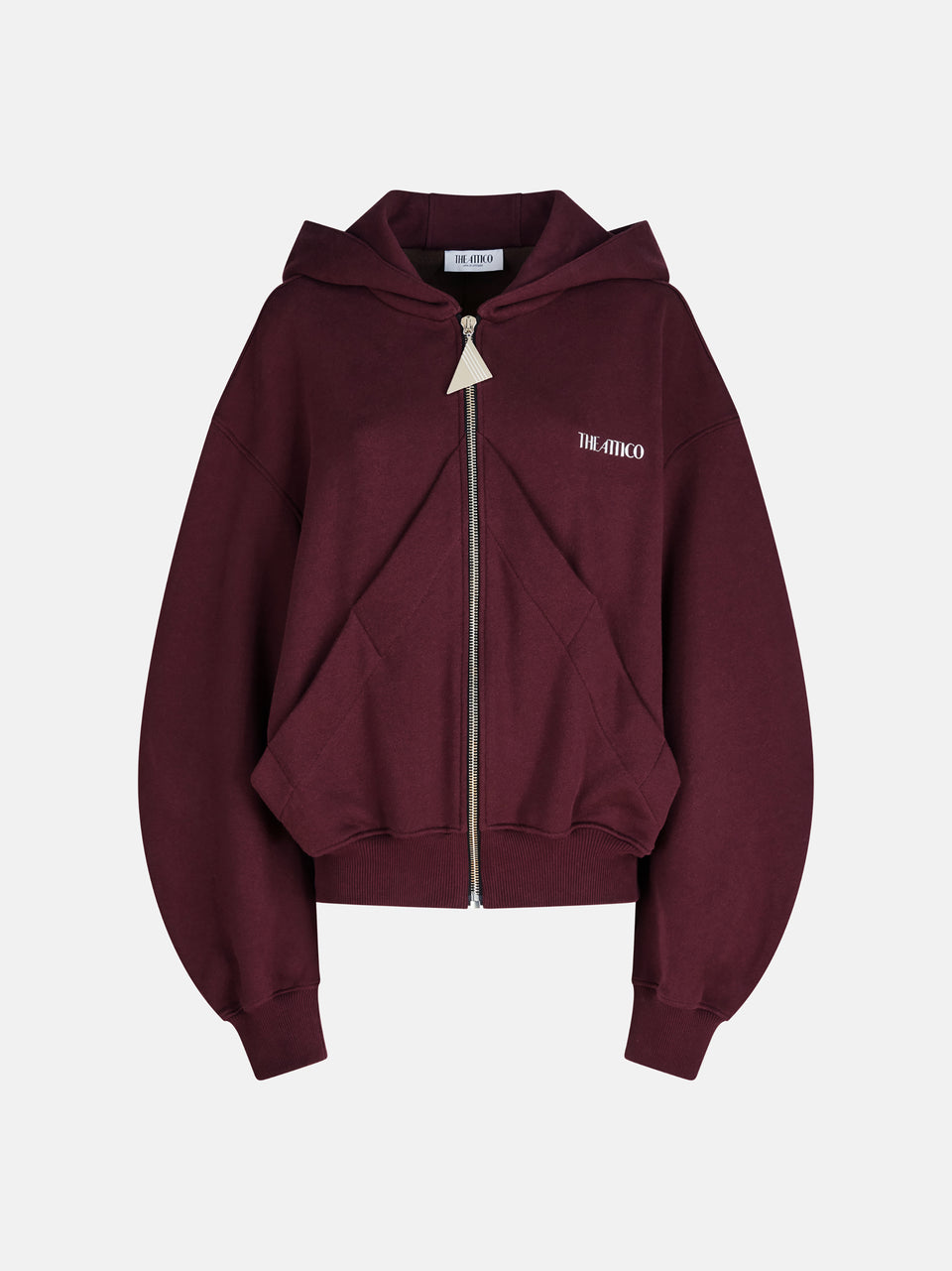 Burgundy sweatshirt