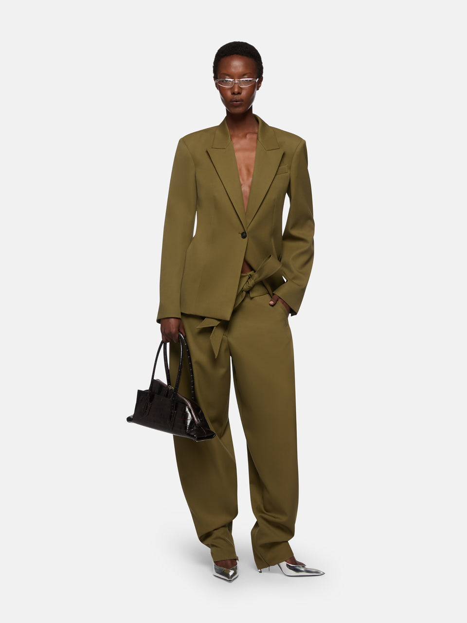 Giacca military green