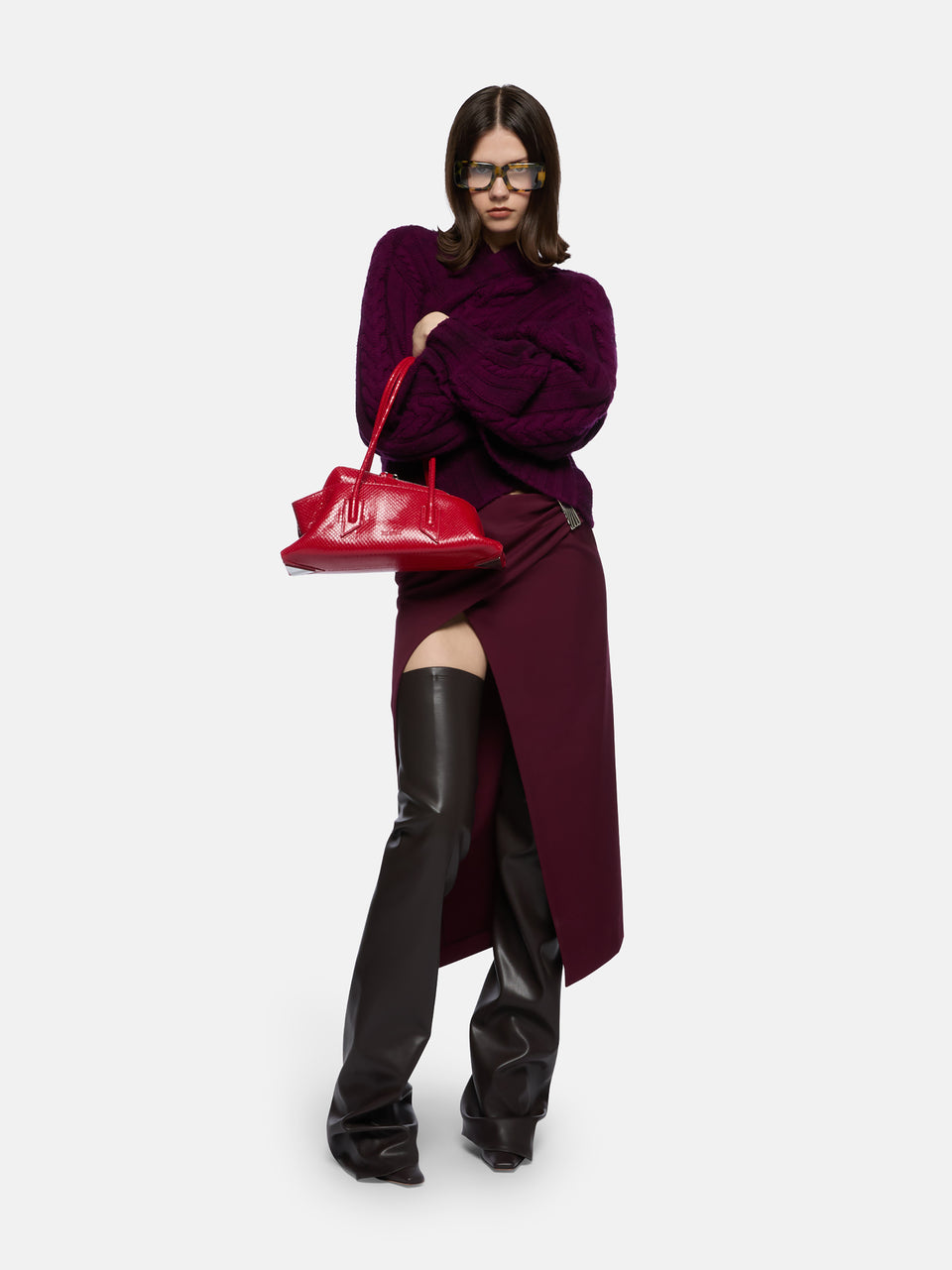 Maglione burgundy