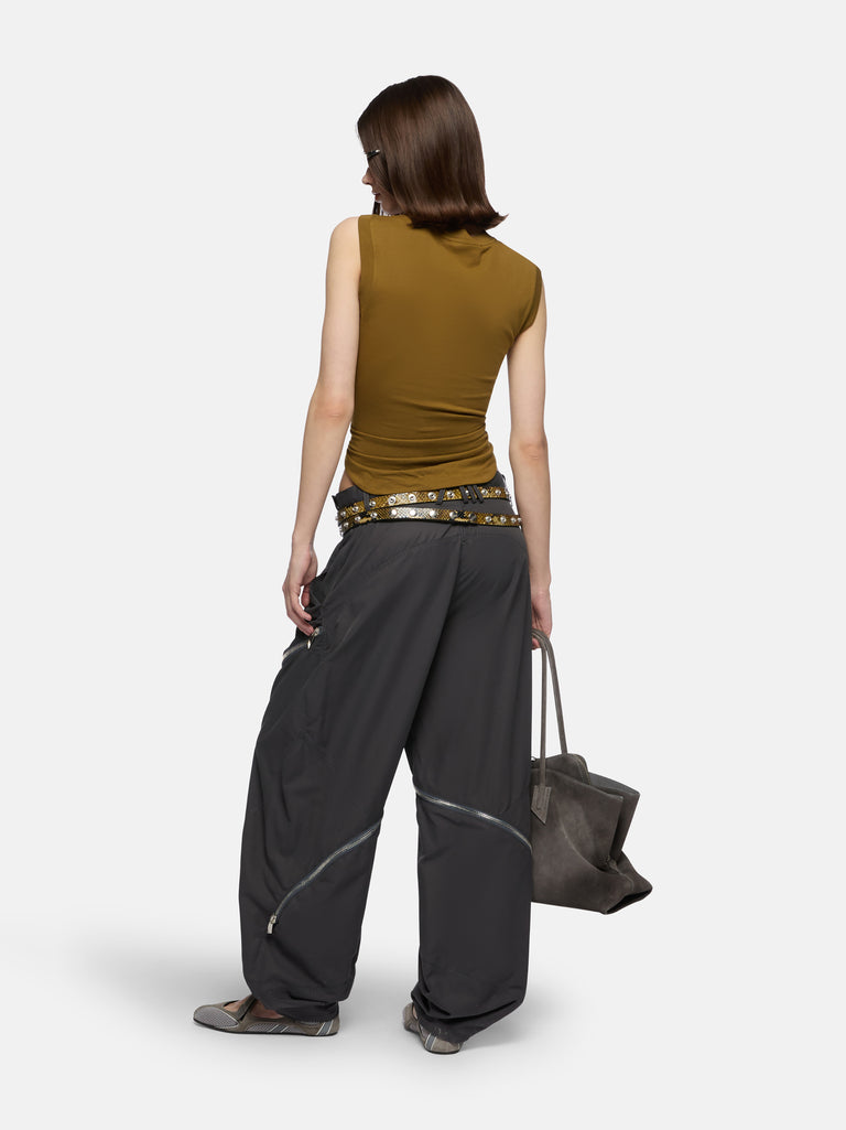 Dark grey long pant