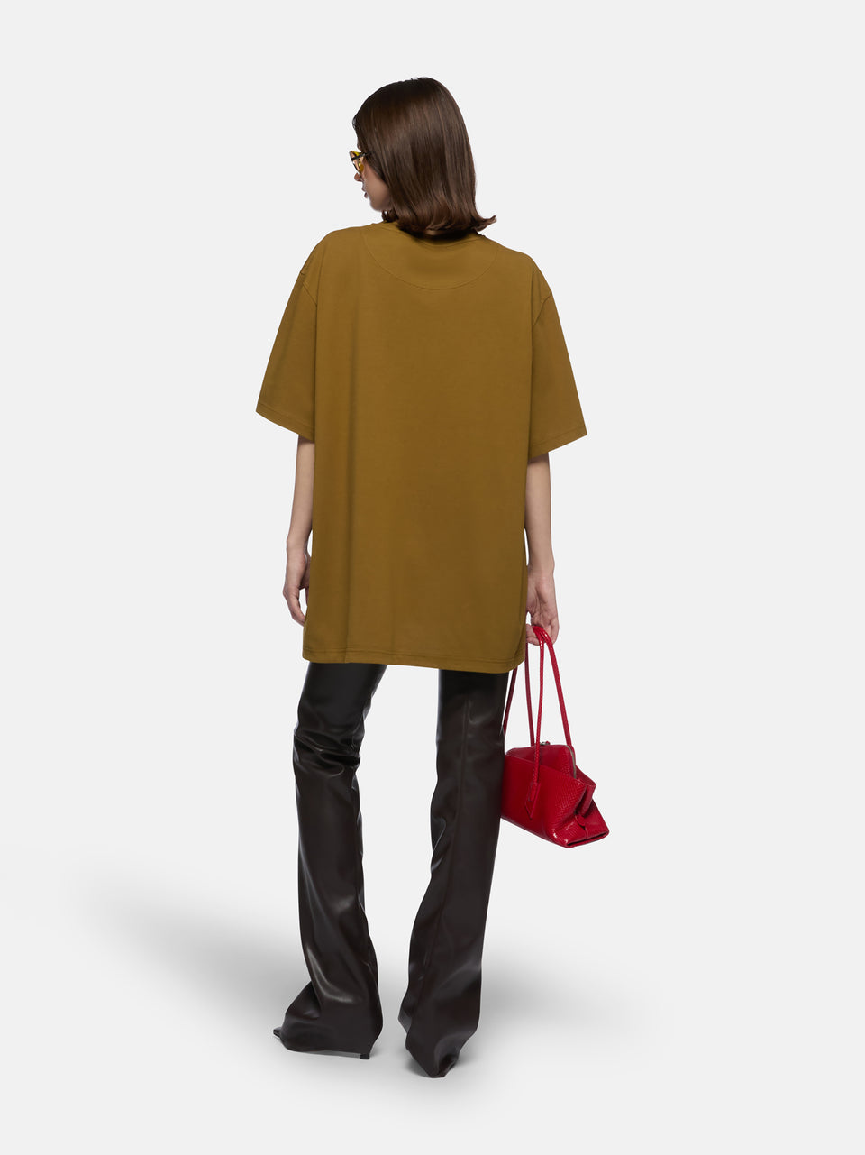 Military green t-shirt