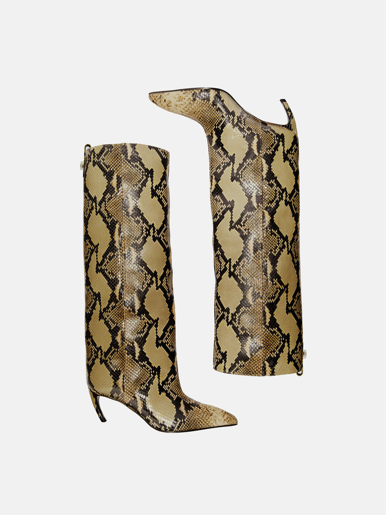 Stivale ''Lea'' black e sahara