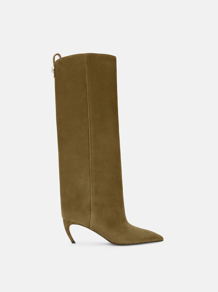 ''Lea'' boot military green