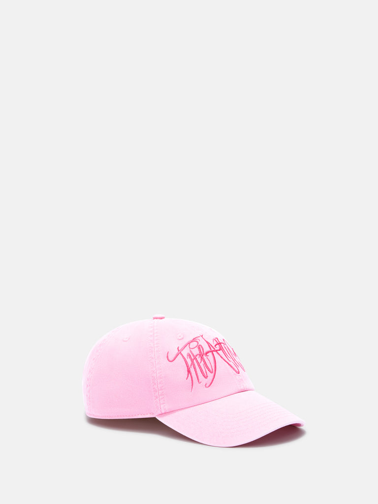 Faded pink cap
