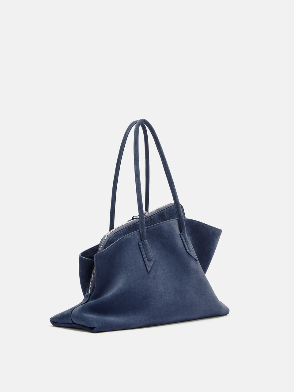 Top handle ''La Passeggiata Medium'' sapphire blue