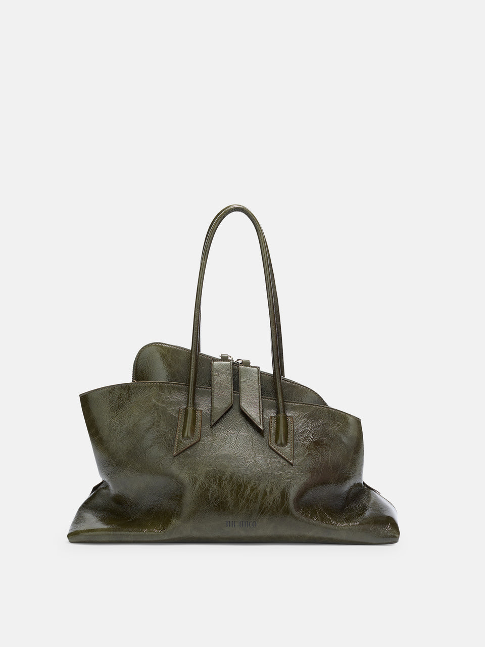 Top handle ''La Passeggiata Medium'' olive brown