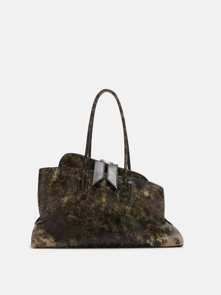 ''La Passeggiata Medium'' brown shades top handle