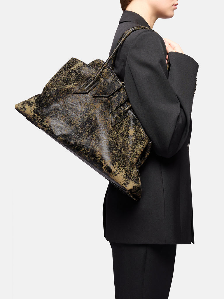 ''La Passeggiata Medium'' brown shades top handle