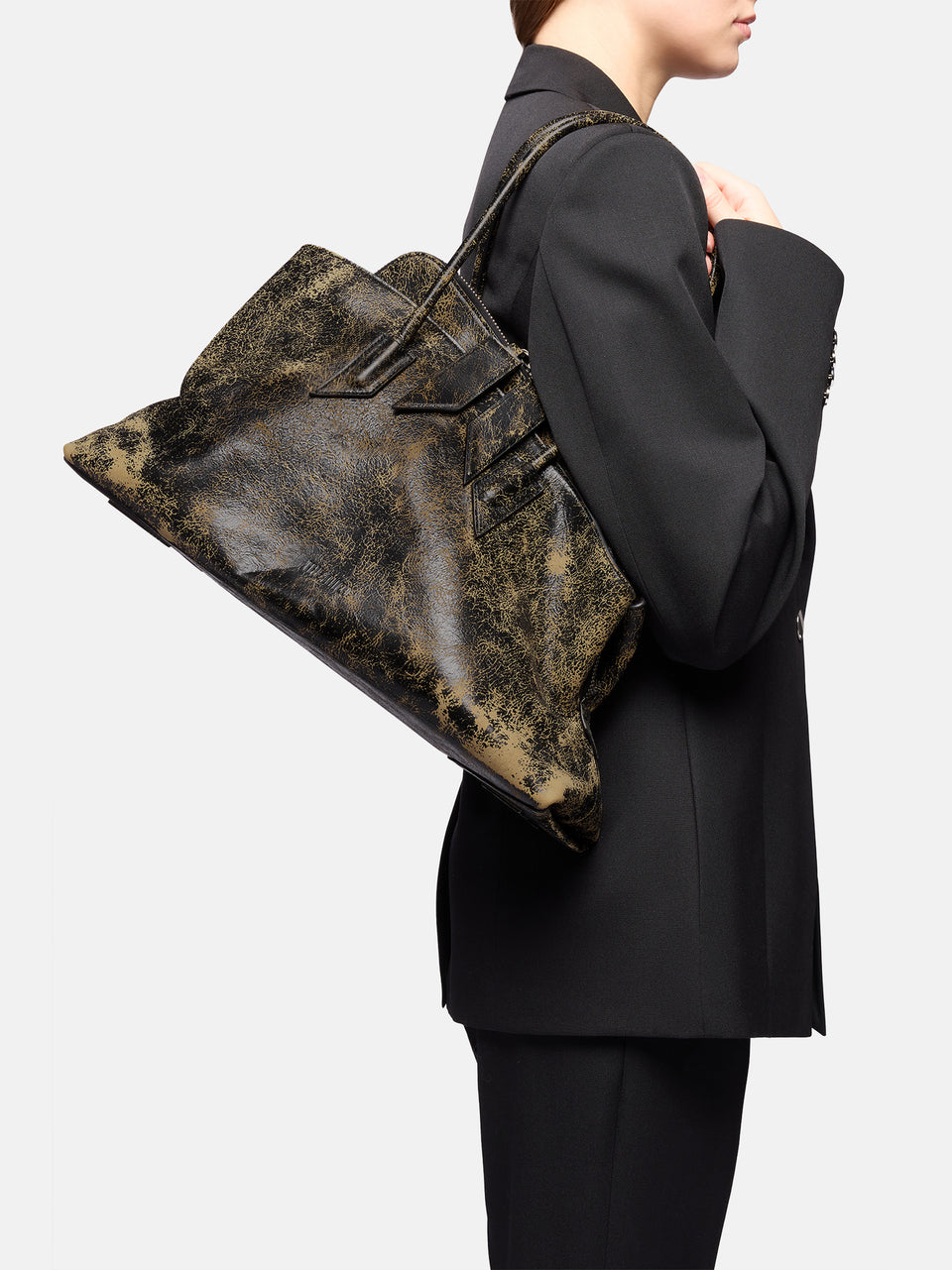 ''La Passeggiata Medium'' brown shades top handle