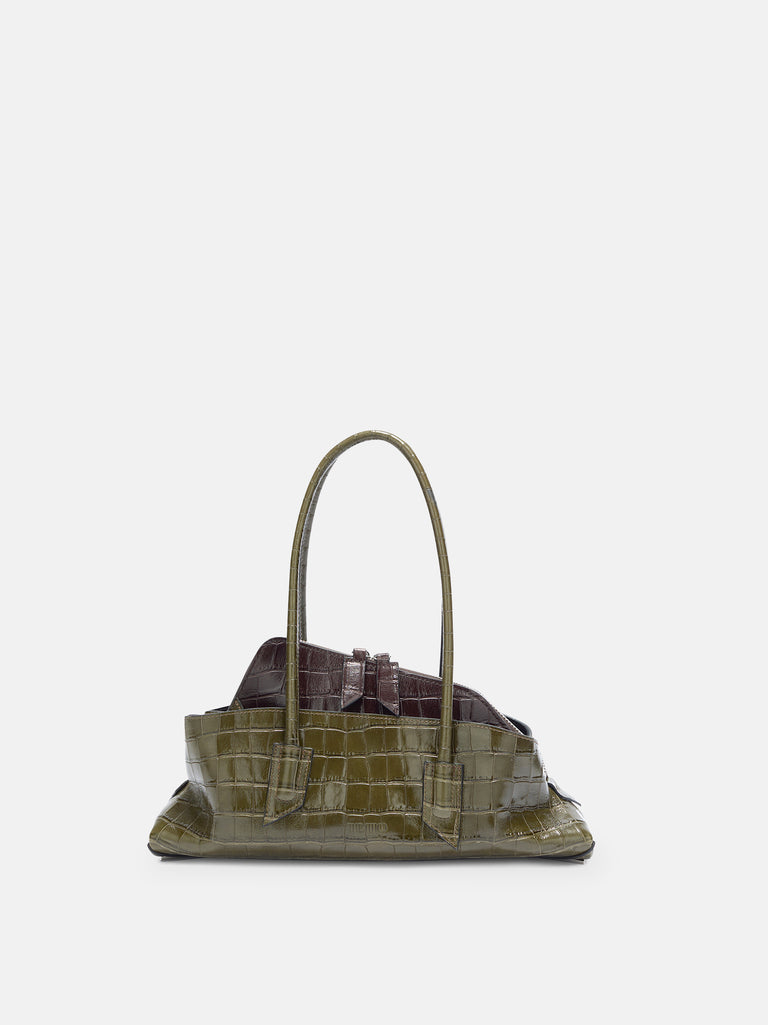 ''La Passeggiata Small'' dégradé green top handle