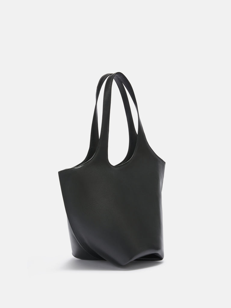 ''La Scoop'' black shoulder bag