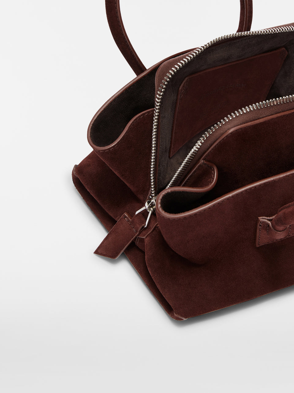 Top handle ''La Passeggiata Mini'' light chocolate