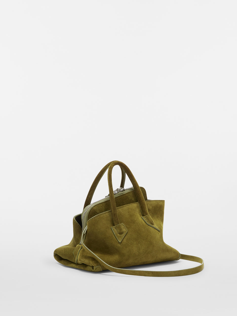 ''La Passeggiata Mini'' khaki top handle
