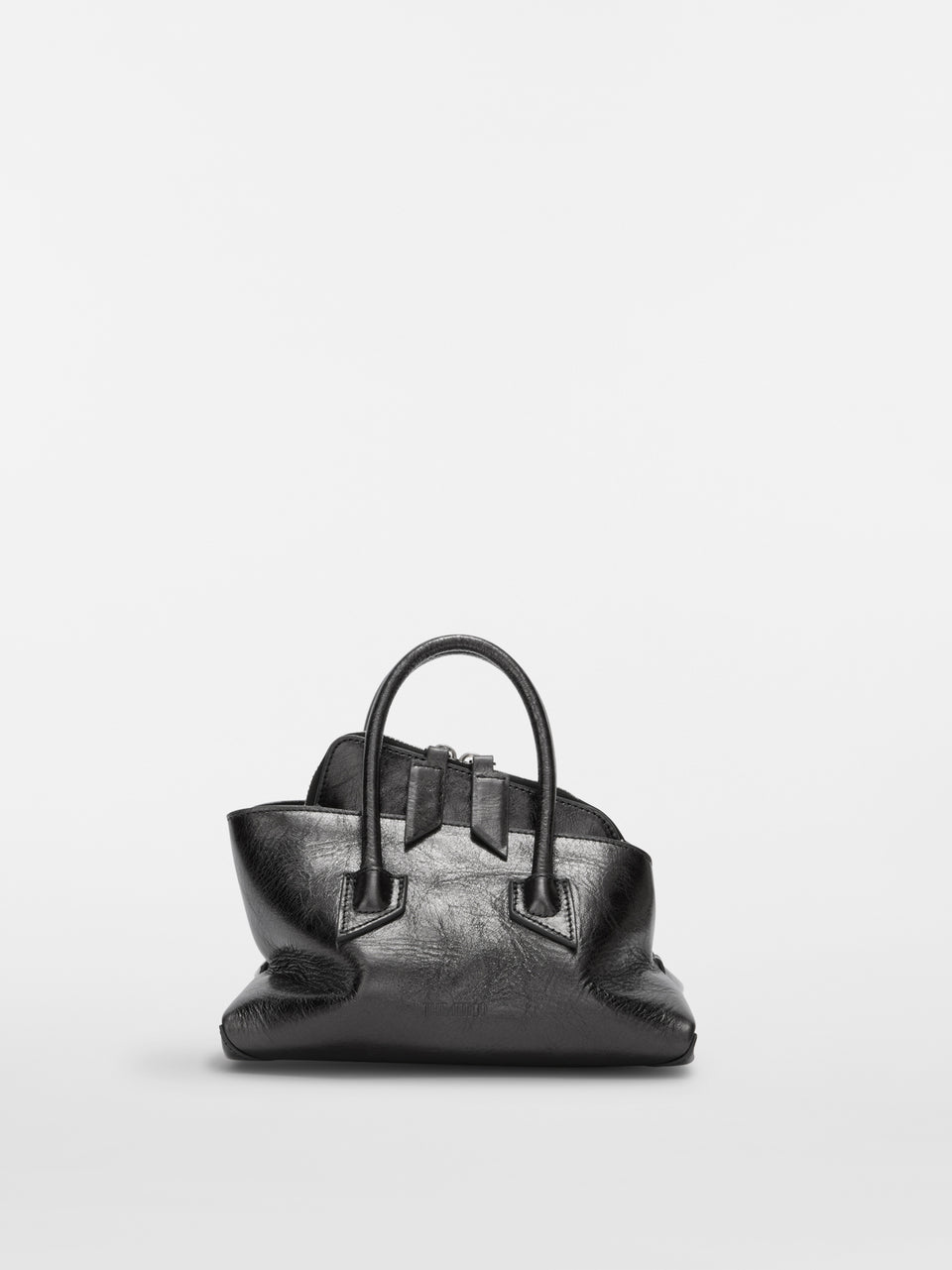 Top handle ''La Passeggiata Mini'' dark grey