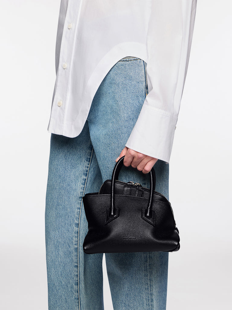 Top handle ''La Passeggiata Mini'' black