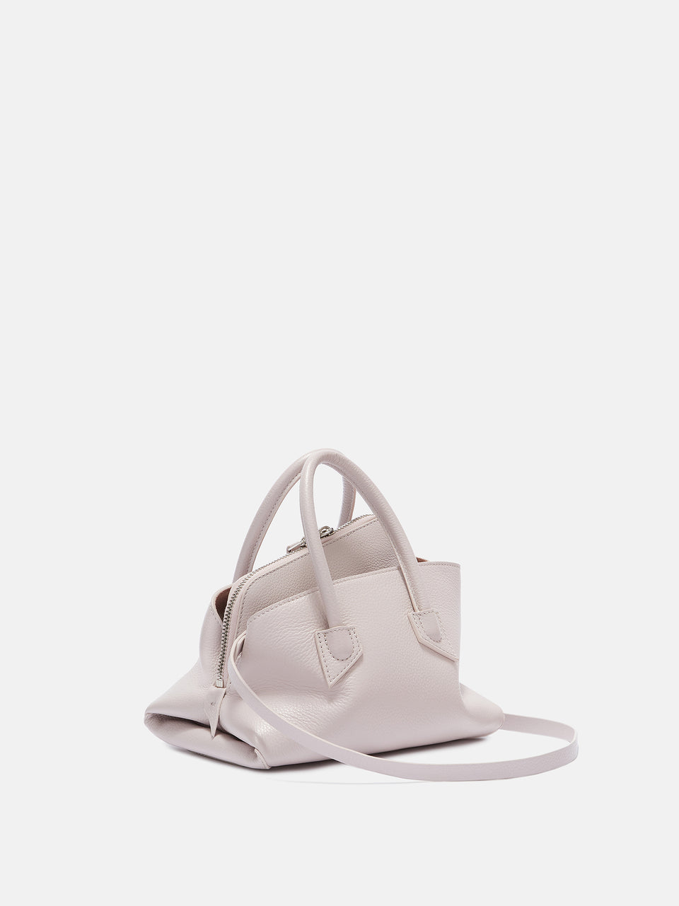 ''La Passeggiata Mini'' light mauve top handle