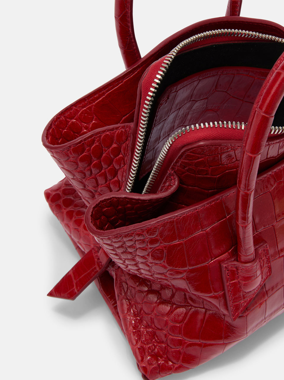 Top handle ''La Passeggiata Mini'' red